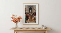 Moroccan Wedding Art, Ammariya Palanquin - Islamic Wall Art