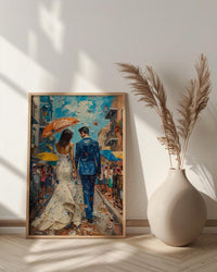 New Orleans Art, Second Line Parade - Louisiana Wedding Gift