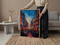 Brooklyn Street Art, Block Party Wedding Print - Urban Decor