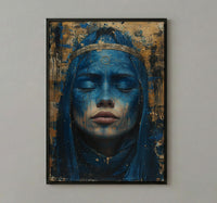 High Priestess Art, Spiritual Wedding Poster - Mystic Decor