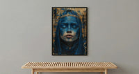 High Priestess Art, Spiritual Wedding Poster - Mystic Decor