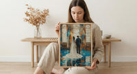 The Hierophant Art, Traditional Mystic Print - Wedding Gift