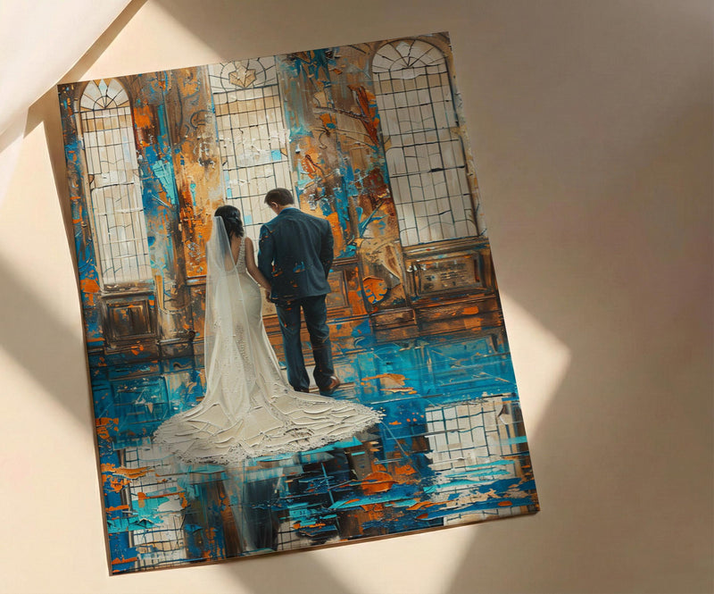 The Hierophant Art, Traditional Mystic Print - Wedding Gift