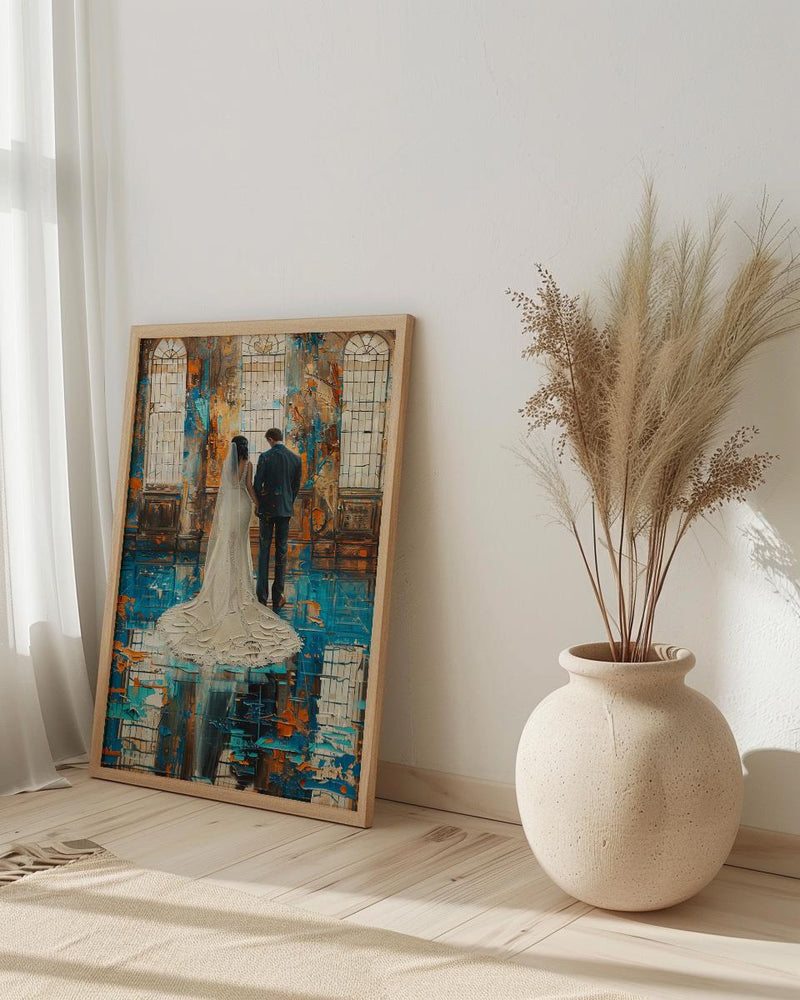 The Hierophant Art, Traditional Mystic Print - Wedding Gift