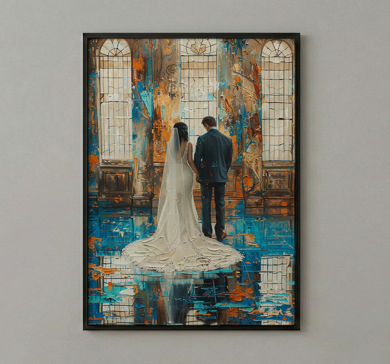 The Hierophant Art, Traditional Mystic Print - Wedding Gift