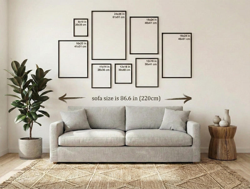 Two of Cups Print, Soulmate Tarot Decor - Anniversary Gift