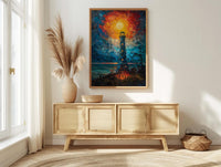 The World Tarot Art, Cosmic Dance Print - Esoteric Gift