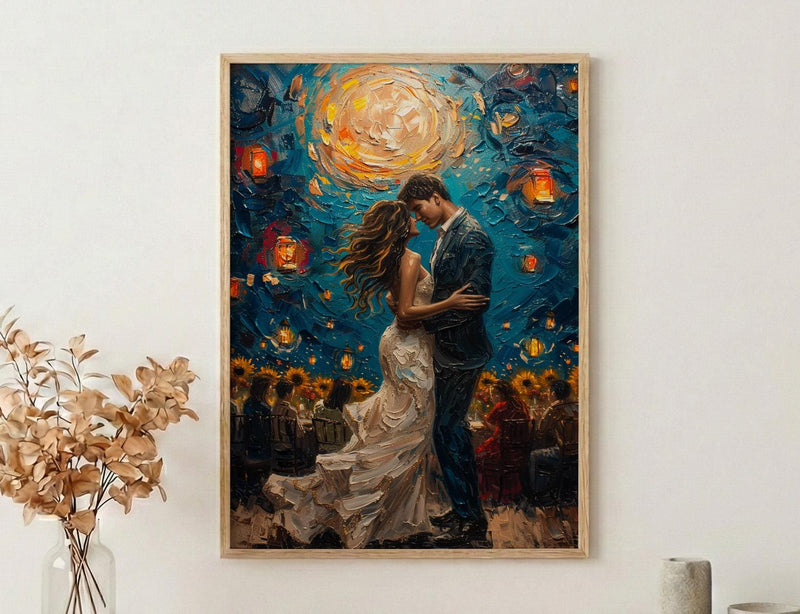 The Sun Tarot Poster, Sunflower Wedding Art Print - Astrology Gift