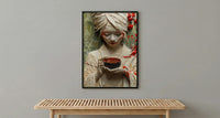 Japanese Shinto Wedding Art, San San Kudo Poster - Anniversary Gift