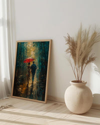 Kyoto Bamboo Forest Poster, Japanese Nature Art - Master Bedroom Decor