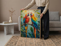 Amazon Rainforest Wall Art, Tropical Jungle Decor - Vibrant Nature Print