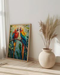Amazon Rainforest Wall Art, Tropical Jungle Decor - Vibrant Nature Print