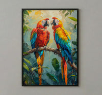 Amazon Rainforest Wall Art, Tropical Jungle Decor - Vibrant Nature Print