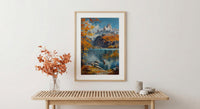Mount Fitz Roy Wall Art, Patagonia Landscape Decor - Majestic Mountain Print