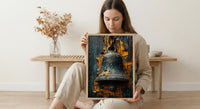 Bell Wall Art, Philadelphia History Decor - Patriotic Americana Print