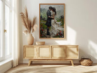 Scottish Castle Wedding Art, Highland Decor - European Heritage