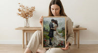 Scottish Castle Wedding Art, Highland Decor - European Heritage