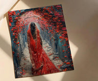 Indian Bride Art, Phoolon Ki Chaadar Decor - Desi Wedding Gift