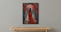 Indian Bride Art, Phoolon Ki Chaadar Decor - Desi Wedding Gift