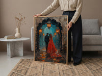 Rajasthan Palace Art, Royal Indian Wedding - Luxury Desi Gift