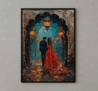 Rajasthan Palace Art, Royal Indian Wedding - Luxury Desi Gift
