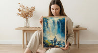 Iguazu Falls Wall Art, Father And Son Decor - Fathers Day Gift