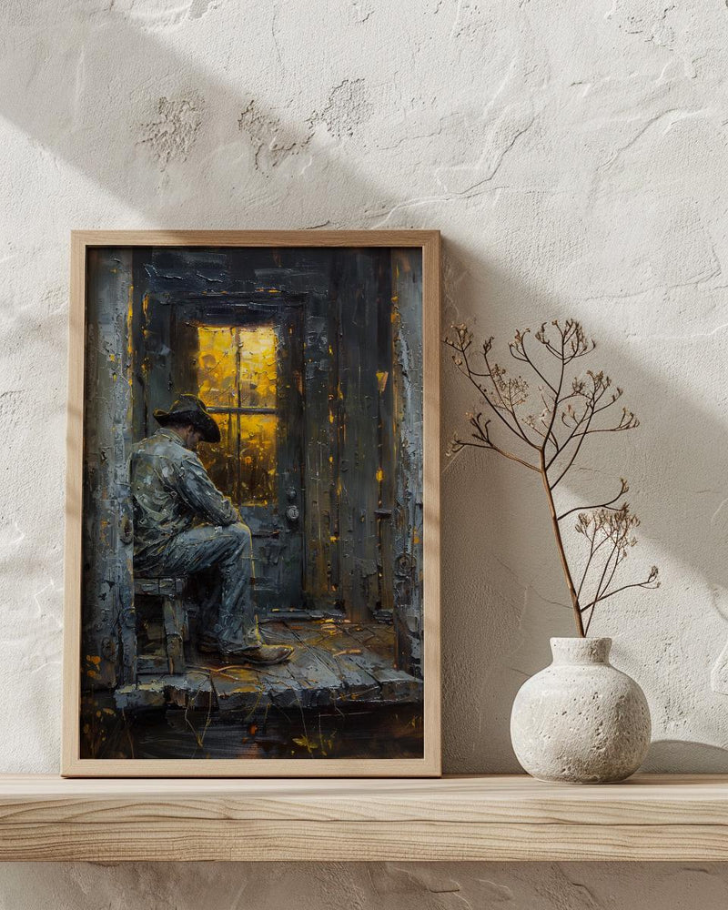 Colonial Soldier Poster, Historic Porch Decor - Vintage Americana Watch Art