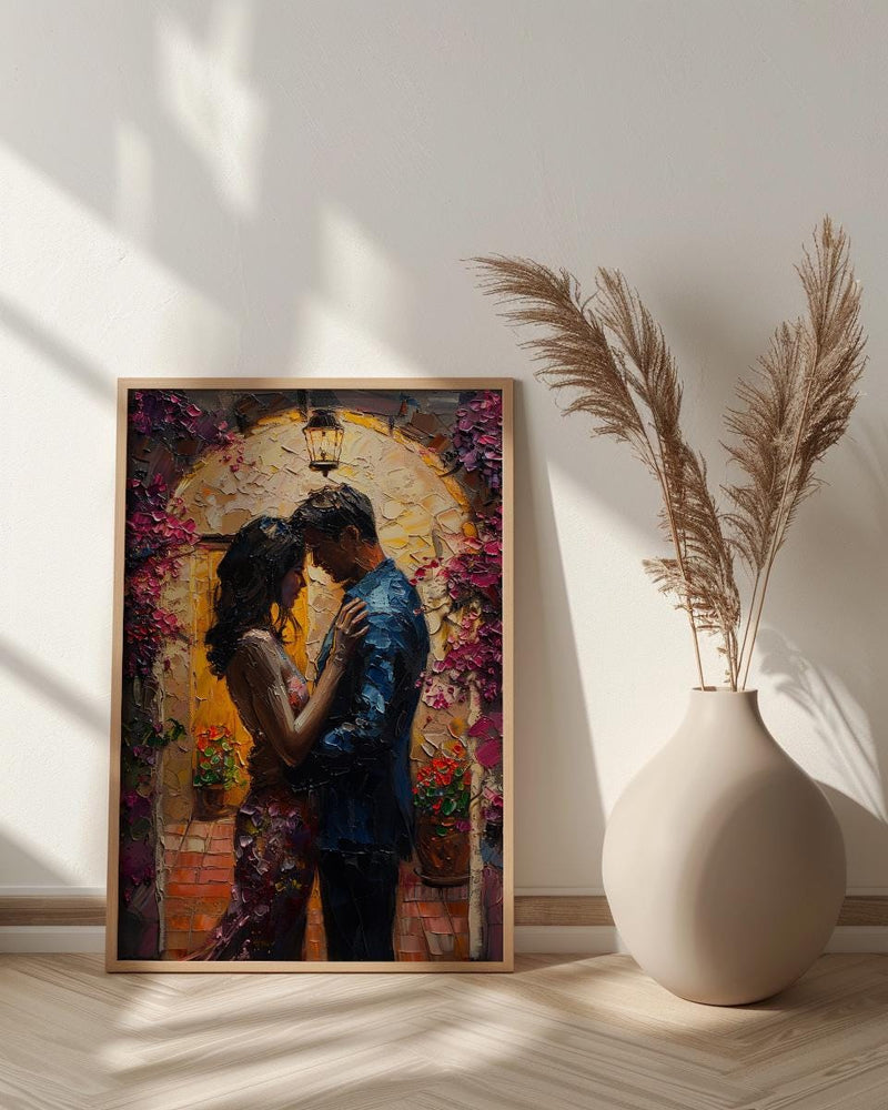 Mexican Hacienda Art, Latin Wedding Decor - Newlywed Gift