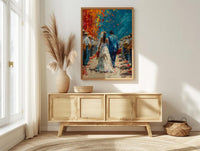 Fiesta de Boda Print, Latin Wedding Parade - Cultural Art