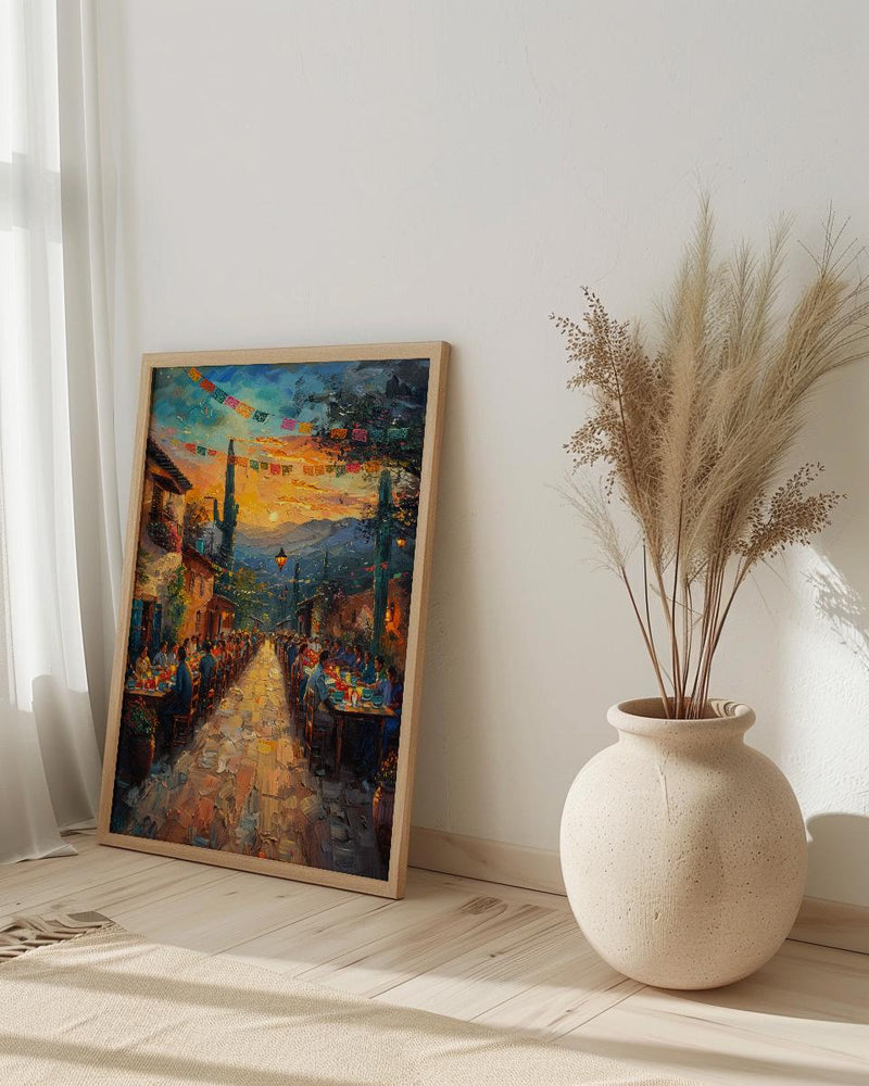 Mexican Agave Farm, Hacienda Wedding Art - Newlywed Gift