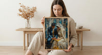 Nikkah Ceremony Art, Islamic Wedding Decor - Muslim Couple Gift