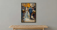 Zaffa Procession Art, Middle Eastern Wedding - Arab Culture Gift