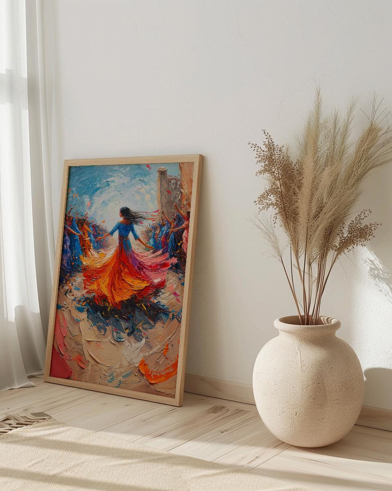 Dabke Dance Wall Art, Levantine Wedding Print - Arab Culture Gift