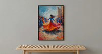 Dabke Dance Wall Art, Levantine Wedding Print - Arab Culture Gift
