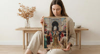 Moroccan Wedding Art, Ammariya Palanquin - Islamic Wall Art