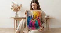 Henna Party Poster, Lailat al Henna Art - Muslim Bride Gift