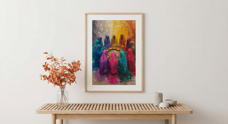 Henna Party Poster, Lailat al Henna Art - Muslim Bride Gift