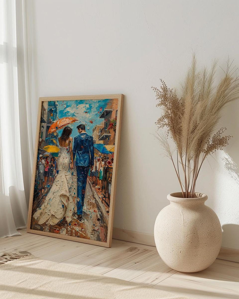New Orleans Art, Second Line Parade - Louisiana Wedding Gift