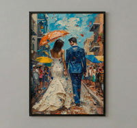 New Orleans Art, Second Line Parade - Louisiana Wedding Gift