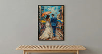 New Orleans Art, Second Line Parade - Louisiana Wedding Gift