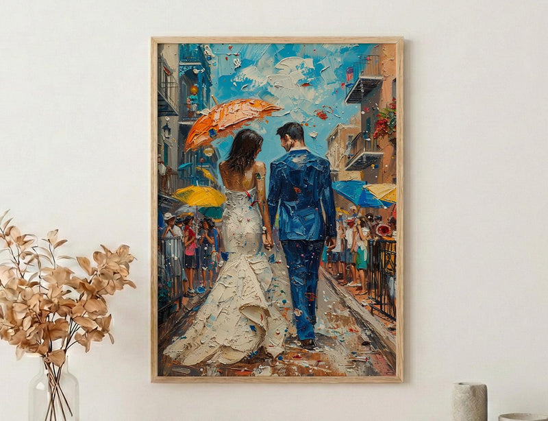 New Orleans Art, Second Line Parade - Louisiana Wedding Gift