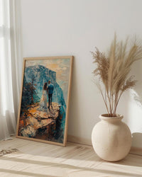 Yosemite Elopement Art Print, National Park Decor - Newlywed Gift