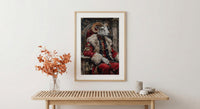 The Emperor Tarot Wall Art, Divine Masculine Art - Mystic Couple Gift