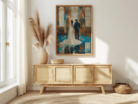 The Hierophant Art, Traditional Mystic Print - Wedding Gift