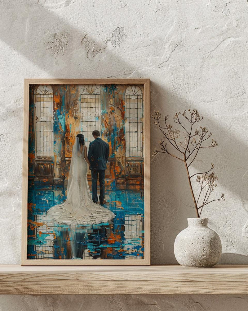 The Hierophant Art, Traditional Mystic Print - Wedding Gift