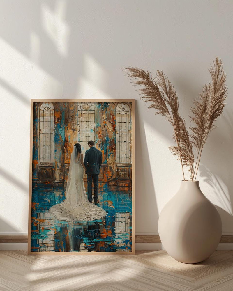 The Hierophant Art, Traditional Mystic Print - Wedding Gift