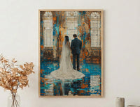 The Hierophant Art, Traditional Mystic Print - Wedding Gift