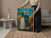 The Sun Tarot Art, Joyful Mystic Decor - Newlywed Couple Gift