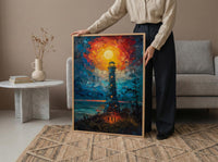 The World Tarot Art, Cosmic Dance Print - Esoteric Gift