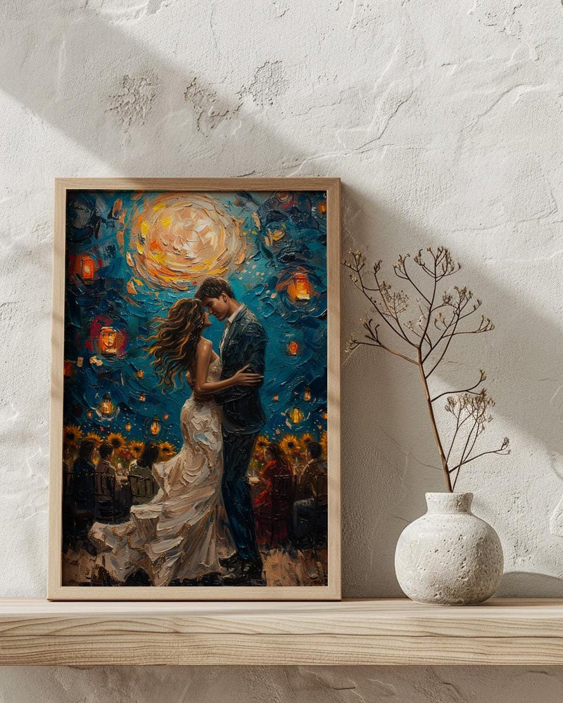 The Sun Tarot Poster, Sunflower Wedding Art Print - Astrology Gift